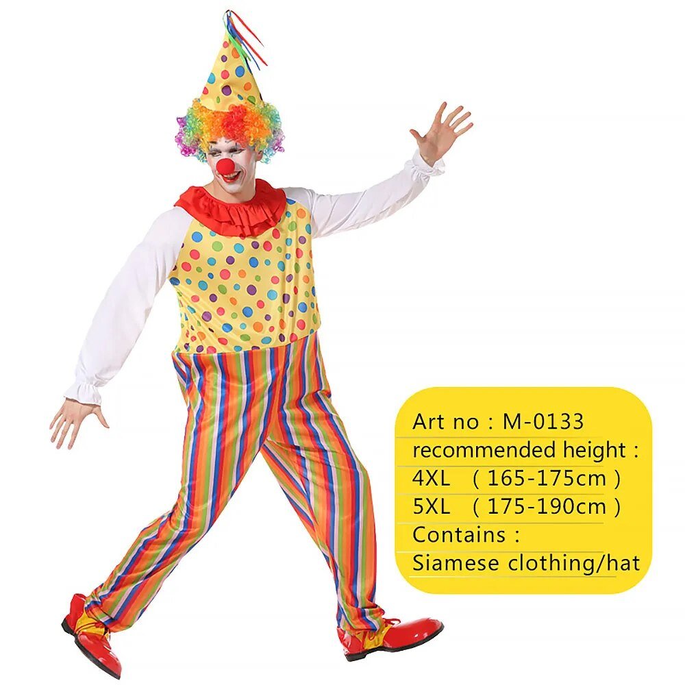 Inflatable Handstand Clown Carnival Costume - Inflatable Costume - Scribble Snacks