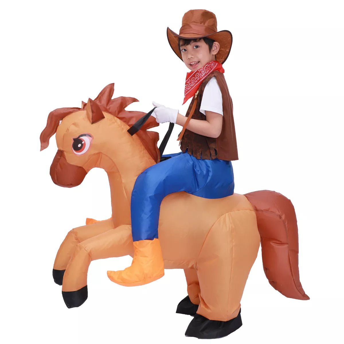 Inflatable Horse Costume Kids - Inflatable Costume - Scribble Snacks