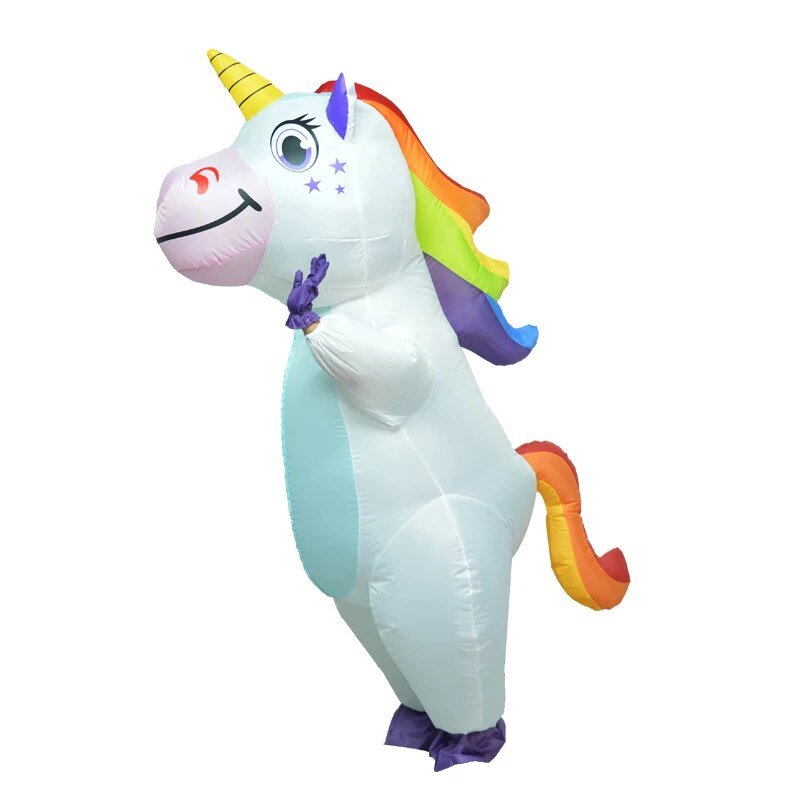 Inflatable Unicorn Cosplay Adult Costume - Inflatable Costume - Scribble Snacks