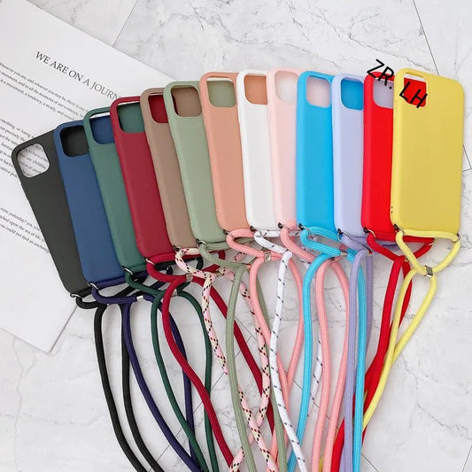 iPhone Lanyard Case 14/13/12/SE - iPhone Cases - Scribble Snacks