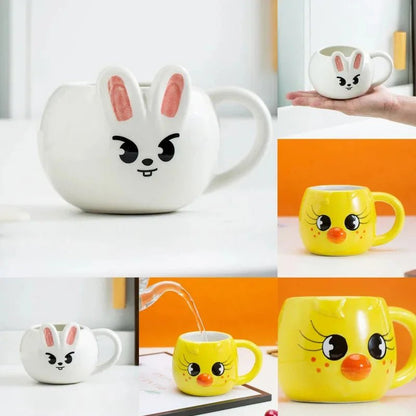 Kawaii Stray Kids Ceramic Mug - Mugs - Scribble Snacks