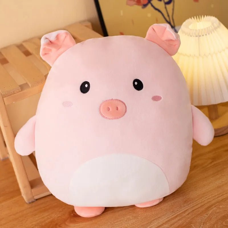 Kawaii Zoo Animal Plush Pillow - Soft Plush Toys - Scribble Snacks