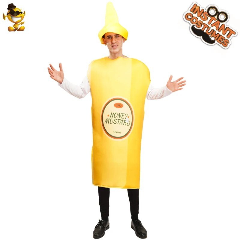 Ketchup and Mustard Adult Costumes - Costume - Scribble Snacks
