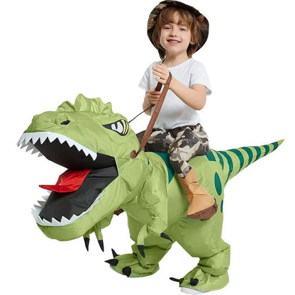 Kids & Adults Inflatable Dinosaur Costume - Inflatable Costume - Scribble Snacks