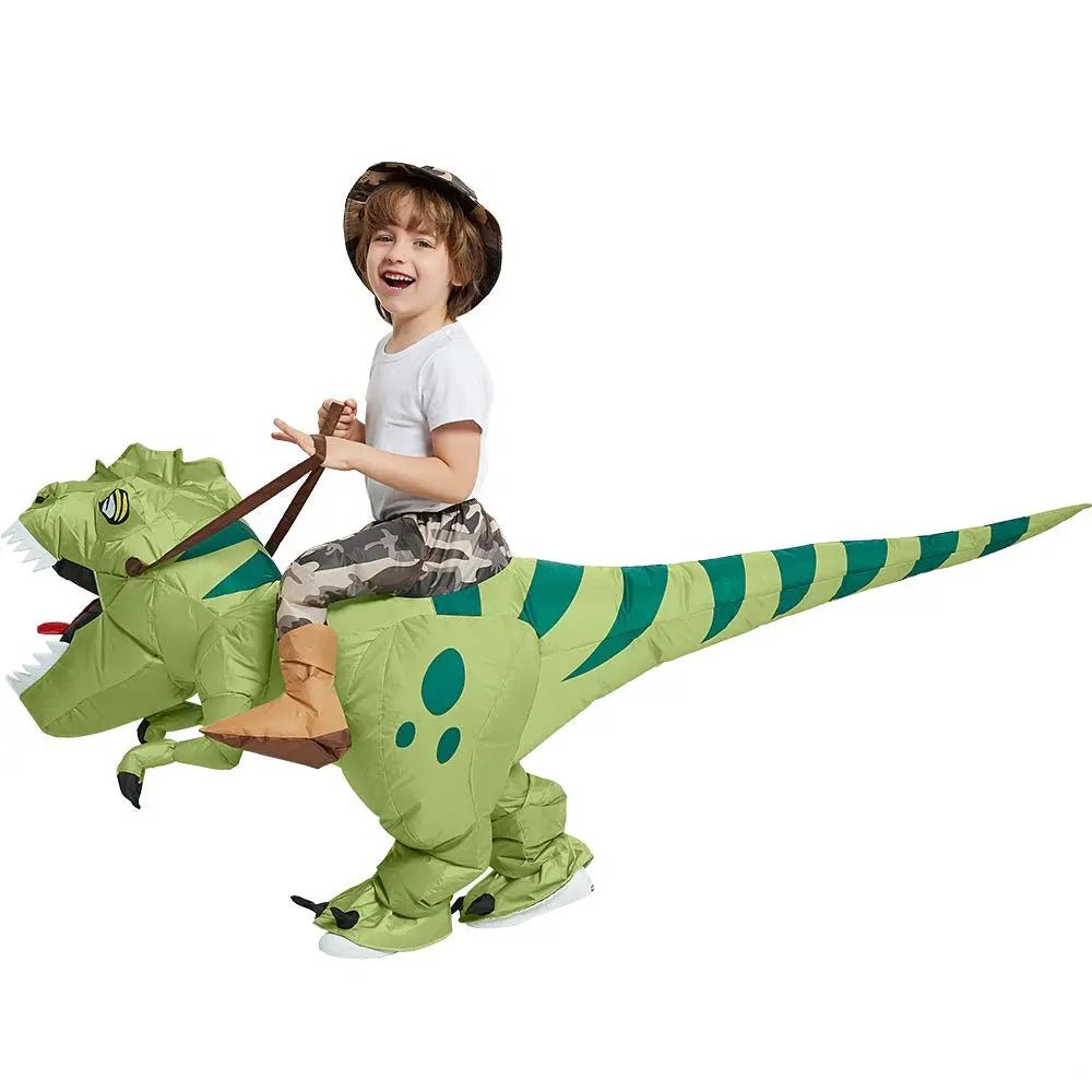 Kids & Adults Inflatable Dinosaur Costume - Inflatable Costume - Scribble Snacks