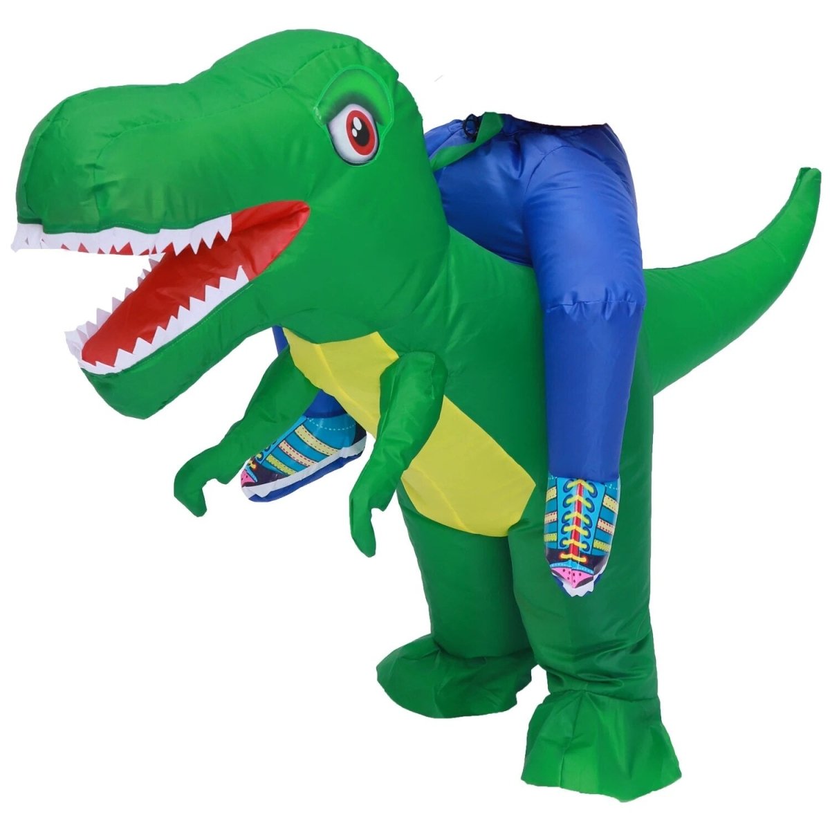 Kids Inflatable Dinosaur Costume T-Rex - Inflatable Costume - Scribble Snacks