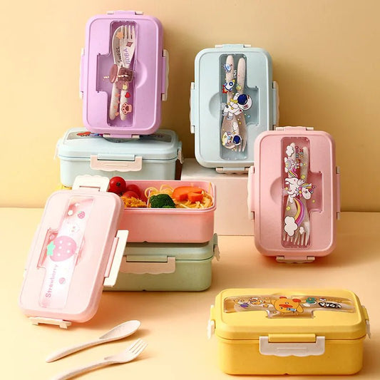 Leakproof Bento Kids Lunchbox - Lunch Box - Scribble Snacks