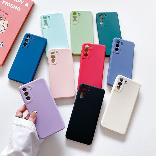 Matte Silicone Samsung Galaxy A-Series Phone Case - Android Cases - Scribble Snacks