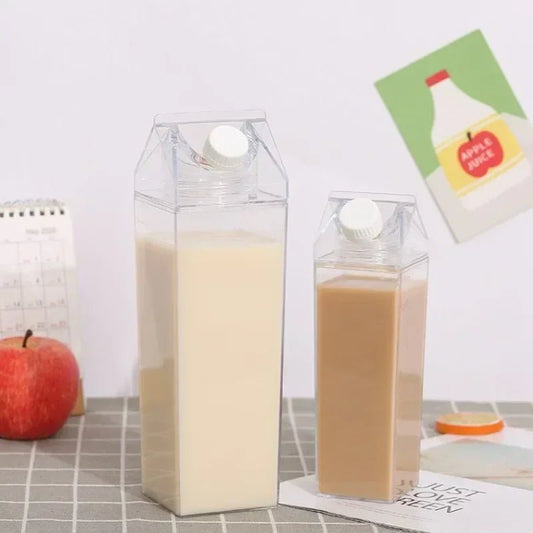 Milk Carton Inspired Water Bottle - Water Bottles - Scribble Snacks