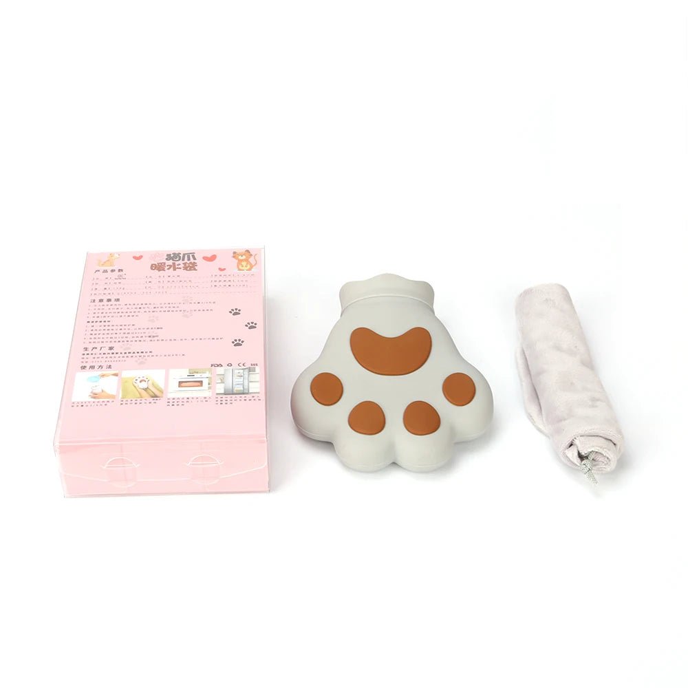 Mini Cat Claw Hand Warmer Bottle - Hand Warmers & Hot Water Bottles - Scribble Snacks