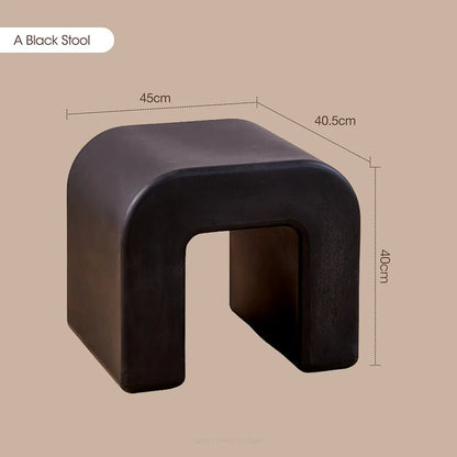 Minimalist Modern Plastic Stool - Chairs & Stools - Scribble Snacks