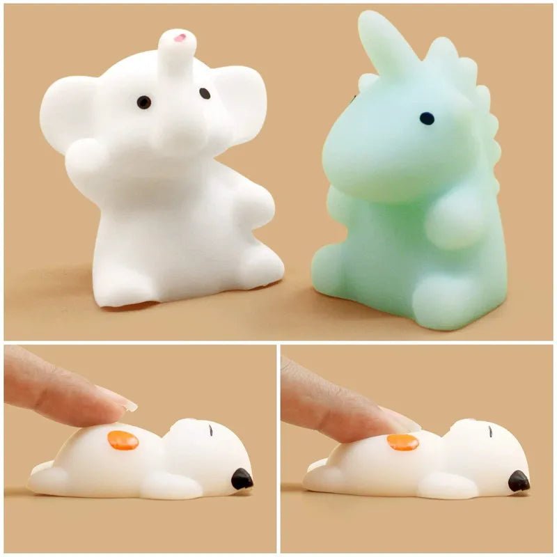 Mochi Squishies Stress Relief Toys - Soft Plush Toys - Scribble Snacks