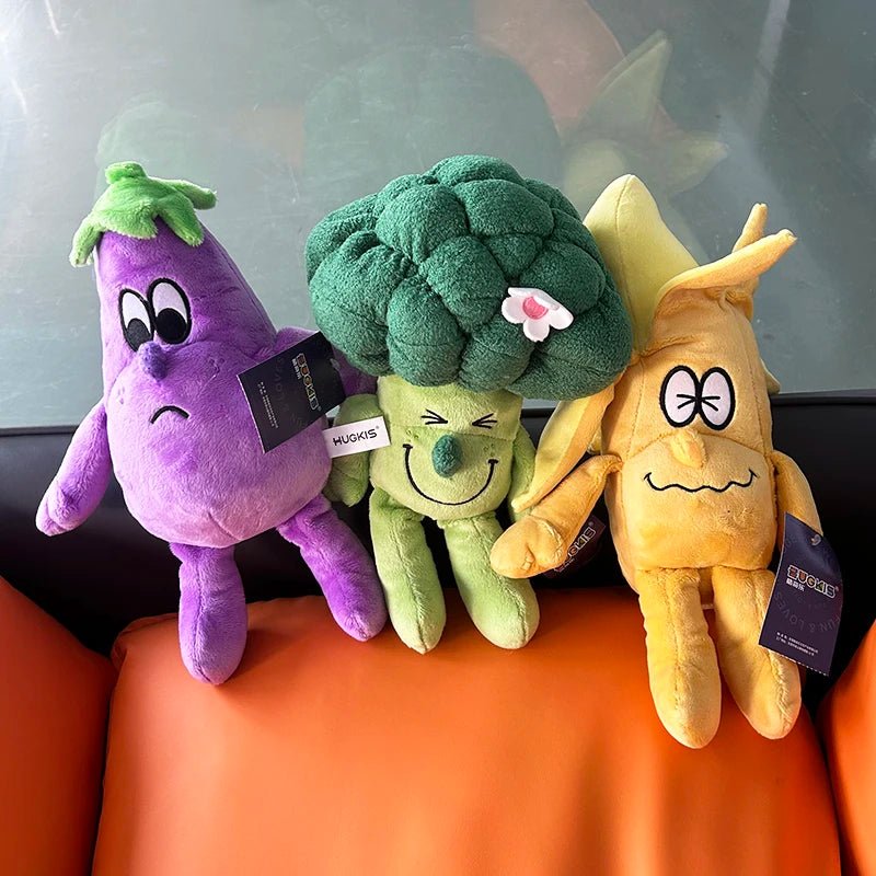 Mr. Fruits Veggie Plush Doll - Soft Plush Toys - Scribble Snacks