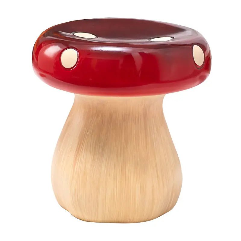 Mushroom Ottoman Resin Stool - Chairs & Stools - Scribble Snacks