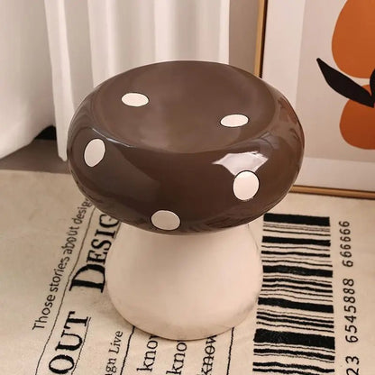 Mushroom Resin Stool Home Decor - Chairs & Stools - Scribble Snacks