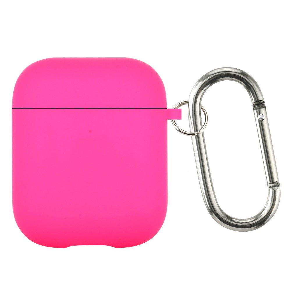 Neon Green and Hot Pink Silicone AirPods Pro Case - Airpods Cases - Scribble Snacks