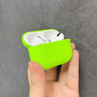 Neon Green and Hot Pink Silicone AirPods Pro Case - Airpods Cases - Scribble Snacks