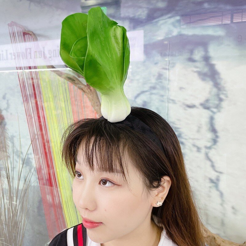Novelty Fruit and Vegetable Hair Hoop: Carrot, Banana, and Pepper Headband - Headbands - Scribble Snacks