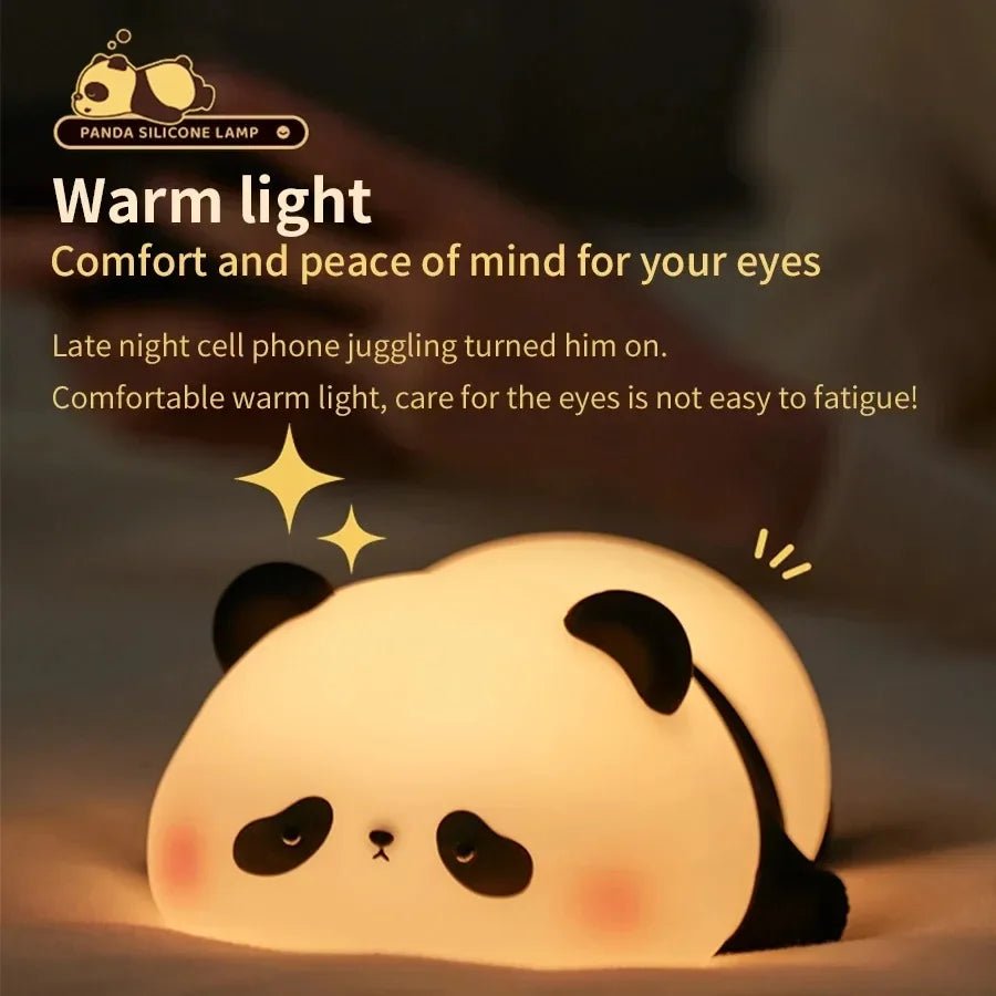 Panda Silicone Night Light - Lamp / Lighting - Scribble Snacks