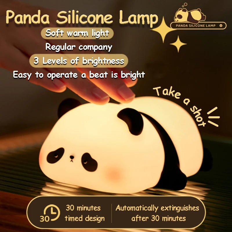 Panda Silicone Night Light - Lamp / Lighting - Scribble Snacks