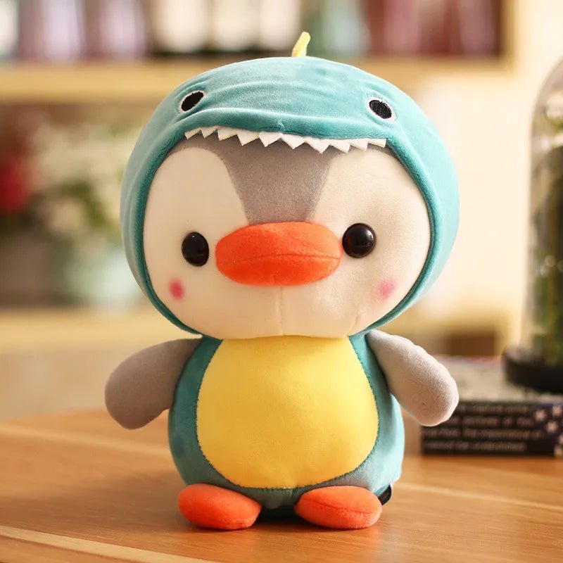 Penguin to Dinosaur Plush Toy - Soft Plush Toys - Scribble Snacks