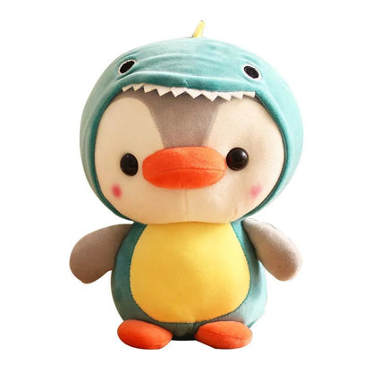 Penguin to Dinosaur Plush Toy - Soft Plush Toys - Scribble Snacks