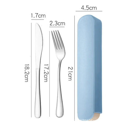 Picnic Pals Stainless Steel Cutlery Set - Cutlery Set - Scribble Snacks