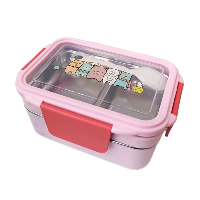 Picnic Pals Stainless Steel Lunchbox - Lunch Box - Scribble Snacks