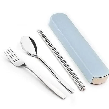 Picnic-Perfect Stainless Steel Cutlery Set - Cutlery Set - Scribble Snacks