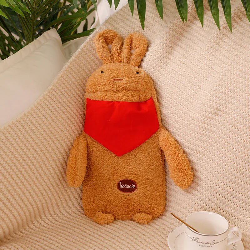 Plush Cherry Hot Water Bag - Hand Warmers & Hot Water Bottles - Scribble Snacks