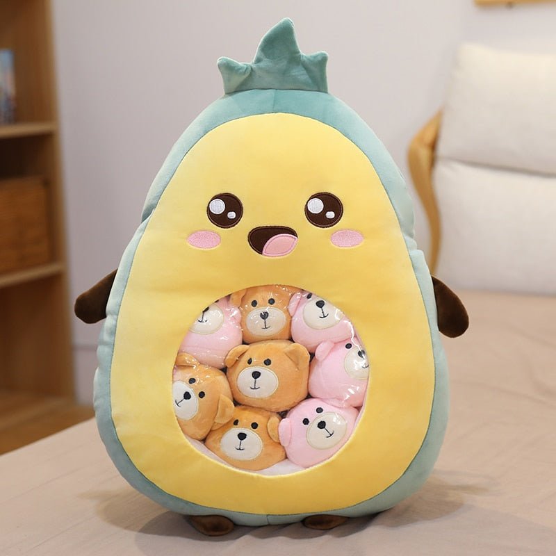 Plush Cookies and Puffs Toy Pillow: Koala and Axolotl Designs - Soft Plush Toys - Scribble Snacks