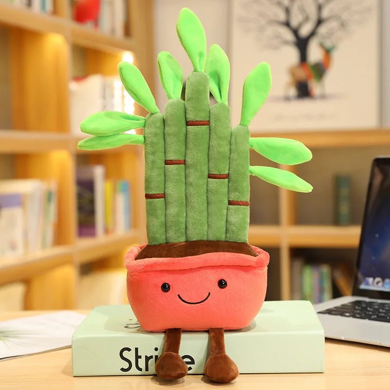 Plush Fortune Tree Desk Decor - Soft Plush Toys - Scribble Snacks