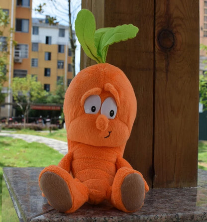 Plush Fruit and Vegetable Toys - Soft Plush Toys - Scribble Snacks