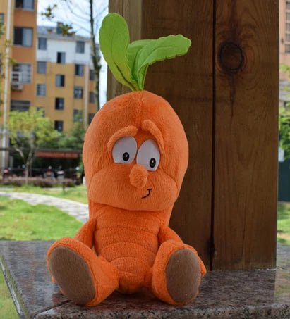 Plush Fruit and Vegetable Toys - Soft Plush Toys - Scribble Snacks