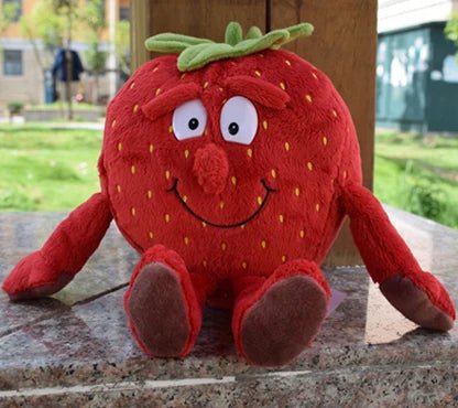 Plush Fruit and Vegetable Toys - Soft Plush Toys - Scribble Snacks