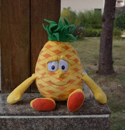 Plush Fruit and Vegetable Toys - Soft Plush Toys - Scribble Snacks