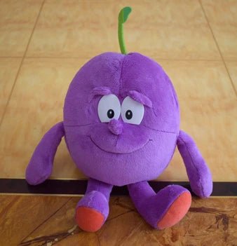 Plush Fruit and Vegetable Toys - Soft Plush Toys - Scribble Snacks