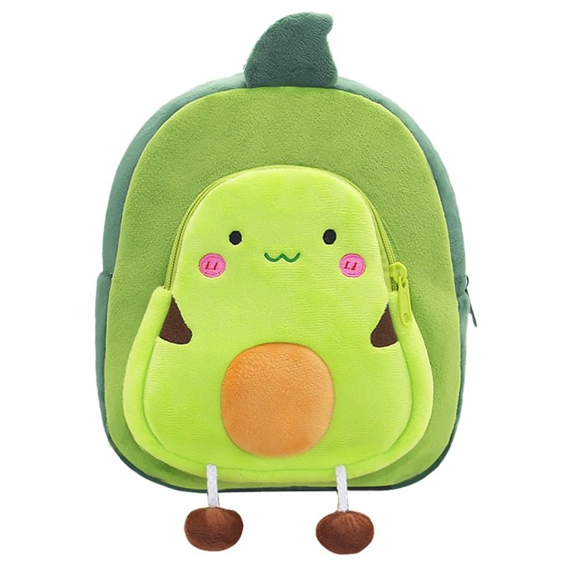 Plush Fruit Cartoon Kids Backpack - Bags & Backpacks - Scribble Snacks