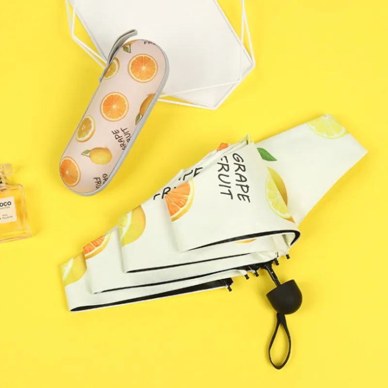 Pocket-Sized Fruit Pattern Umbrella - Umbrella - Scribble Snacks