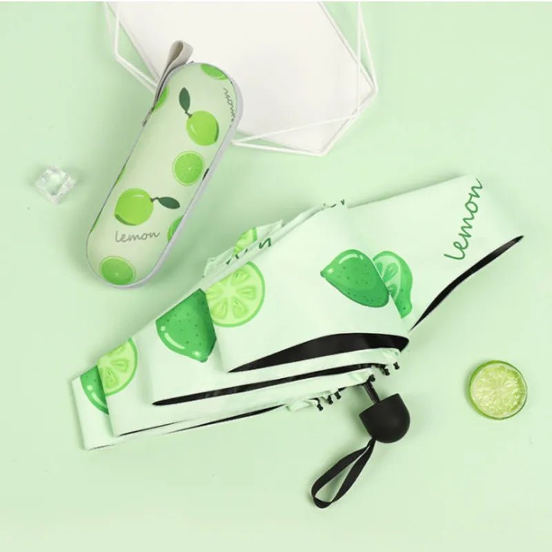 Pocket-Sized Fruit Pattern Umbrella - Umbrella - Scribble Snacks