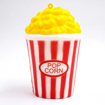 Popcorn Fries Panda Squishy Toys - Soft Plush Toys - Scribble Snacks