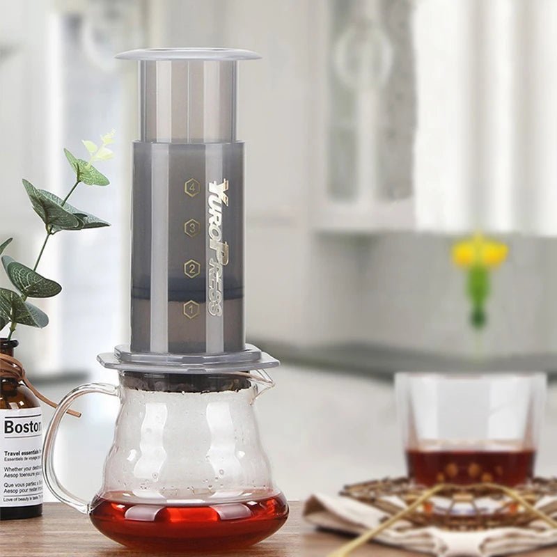 Portable French Press Coffee Maker - Coffee Makers & Equipment - Scribble Snacks