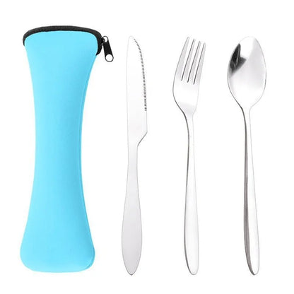 Portable Picnic Cutlery Set - Cutlery Set - Scribble Snacks