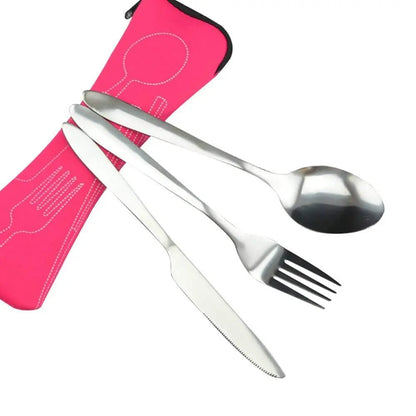 Portable Picnic Cutlery Set - Cutlery Set - Scribble Snacks