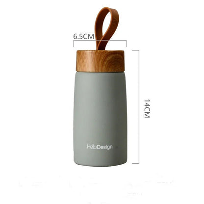 Portable Stainless Steel Thermos Flask - Water Bottles - Scribble Snacks