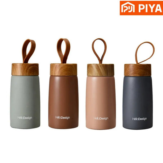 Portable Stainless Steel Thermos Flask - Water Bottles - Scribble Snacks