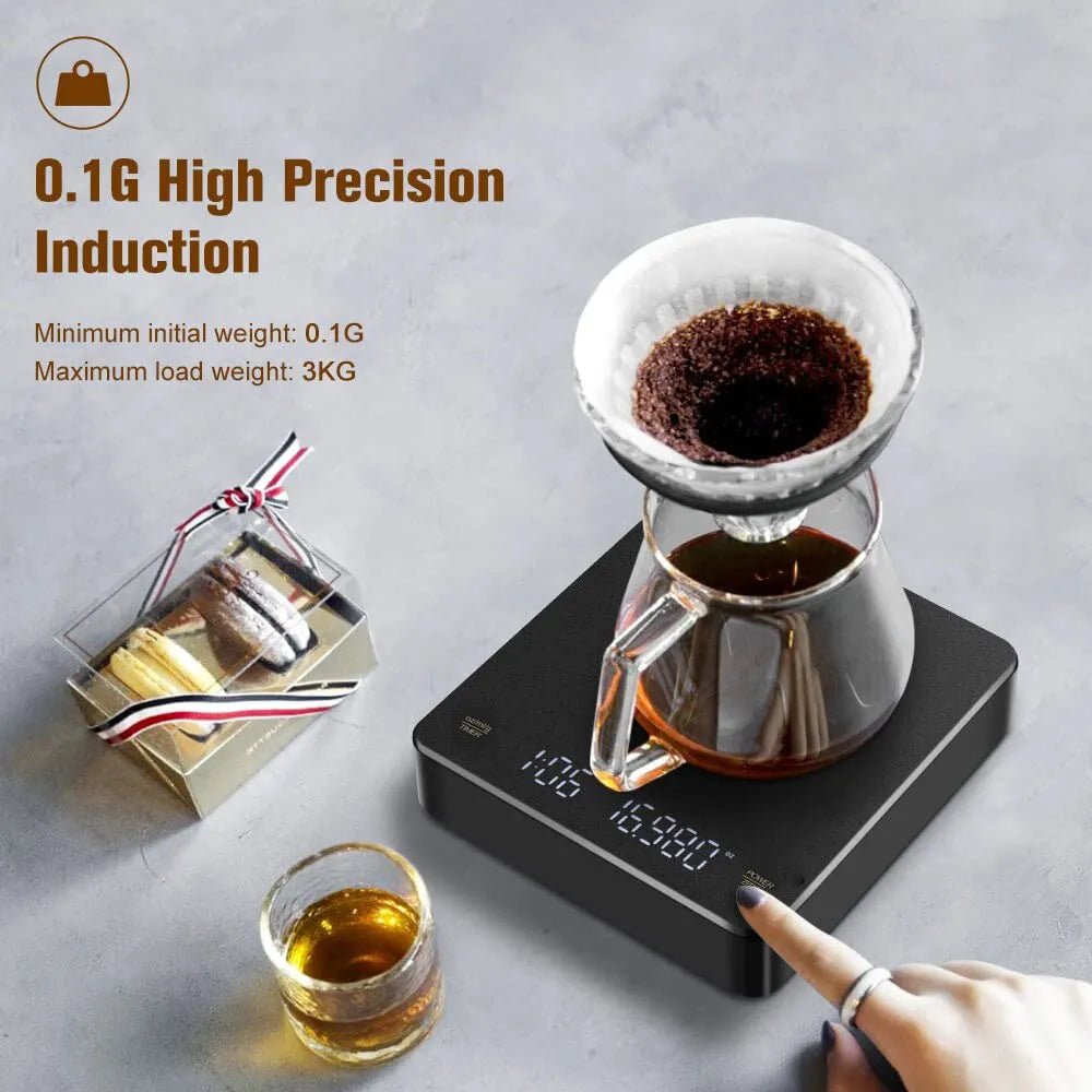 Precision USB Coffee Scale Timer - Coffee Makers & Equipment - Scribble Snacks
