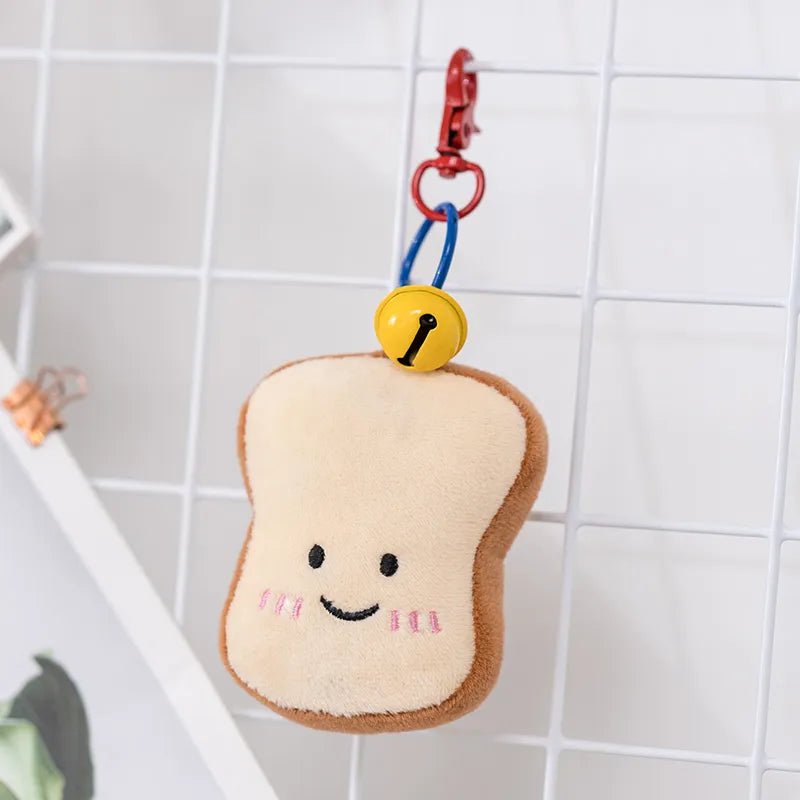 Pretzel Croissant Toast Plush Toy - Soft Plush Toys - Scribble Snacks