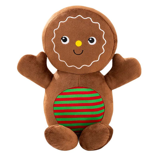 Pretzel Croissant Toast Plush Toy: Chocolate Gingerbread (17 cm)
