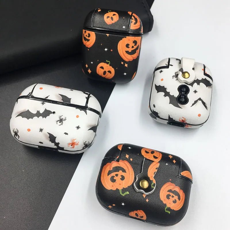 Pumpkin Leather AirPods 1/2/Pro Case - Airpods Cases - Scribble Snacks